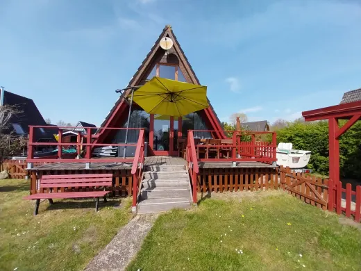 Blick zur Veranda