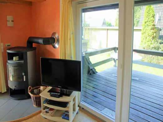 Kamin und TV