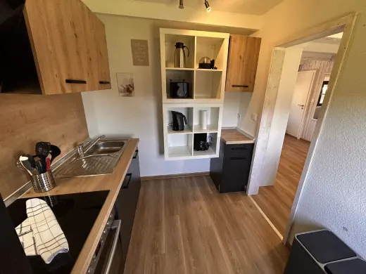 Küche Richtung Wohnzimmer